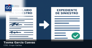 El seguro de Impago de Alquiler sube notablemente con la nueva Ley de Vivienda 2 Comparativa visual entre un parte de siniestro desordenado y un expediente ya verificado y estructurado